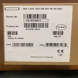 NEW HPE 872481-B21 872738-001 1.8TB SAS 10K 12Gb/s 2.5" SC 512E HDD Hard Drive