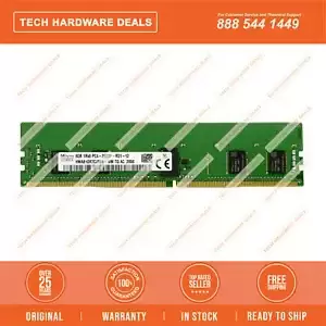 HMA81GR7CJR8N-WM    Hynix 8GB PC4-23400 DDR4-2933MHz ECC CL21 288-Pin RDIMM 1.2V